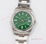  Rolex Oyster Perpetual 41 With Green Dial Swiss 3230 Replica Watches